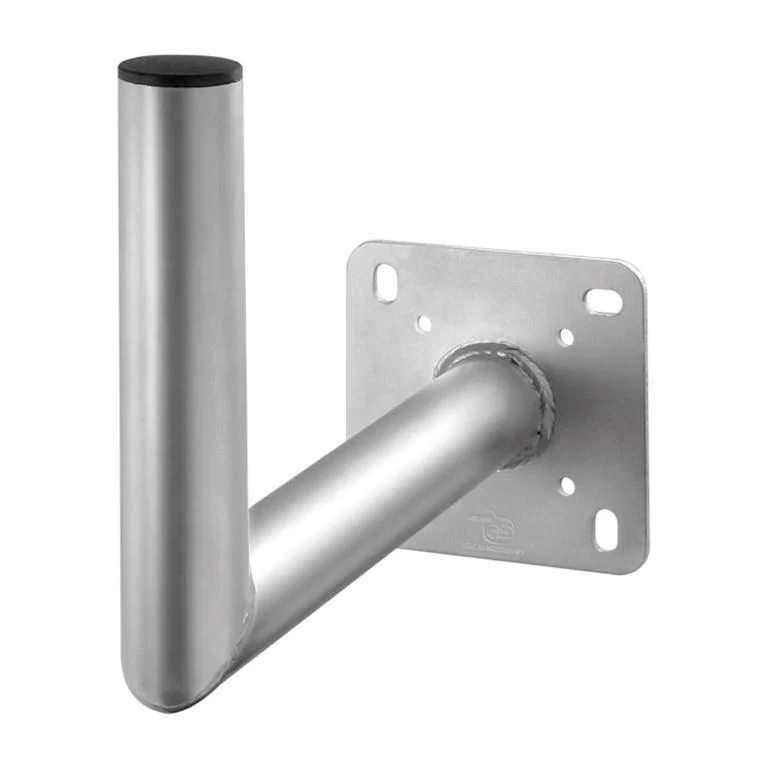 Goobay Aluminium Satellite Dish Wall Mount, 450 mm Wall Distance