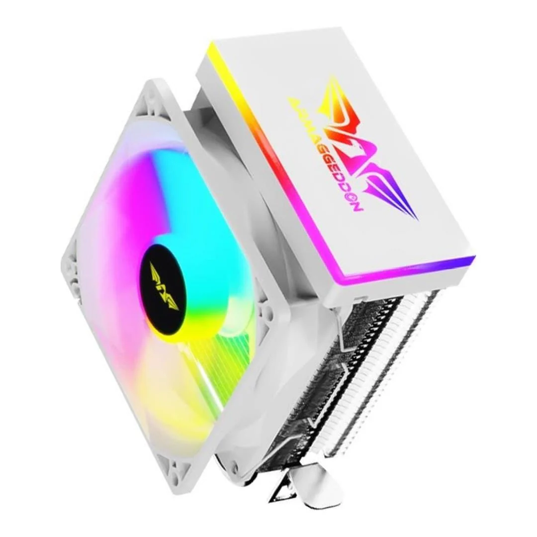 Armaggeddon Blizzard 1 RGB CPU Cooler - White