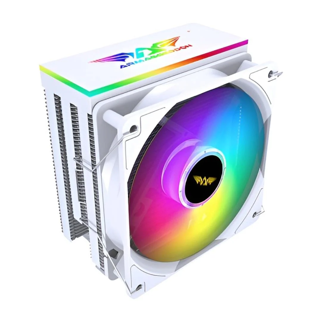 Armaggeddon Blizzard 3 ARGB CPU Cooler - White
