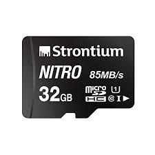 Strontium 32GB Micro SD Card Nitro (3 pack by Valotronics)