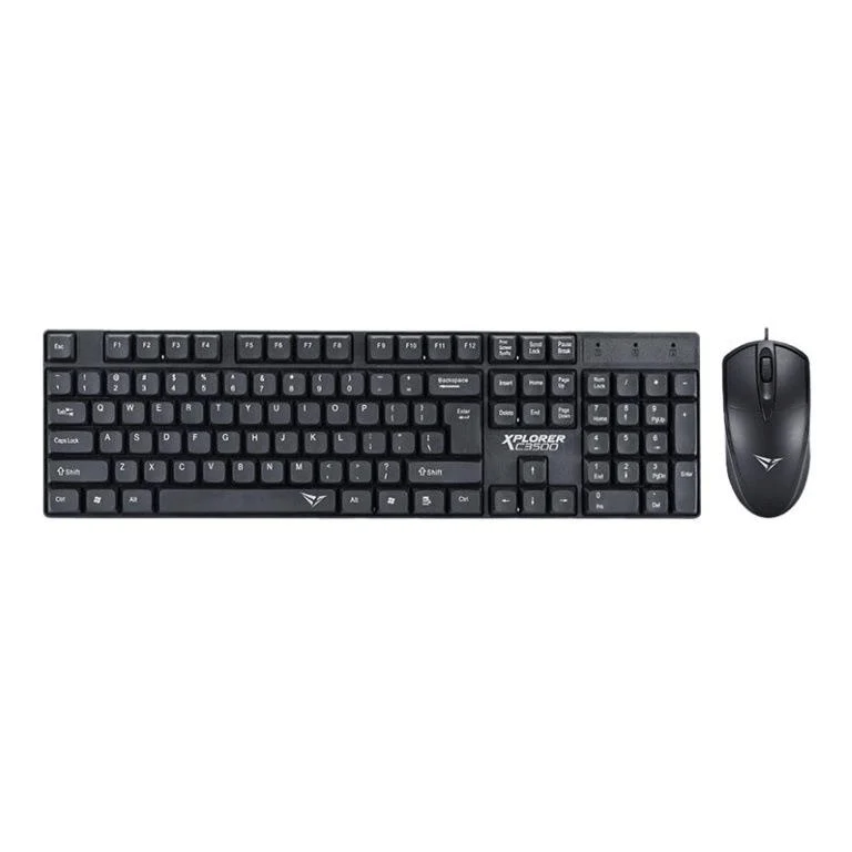 Alcatroz Xplorer C3500 Wired Keyboard and Mouse Combo